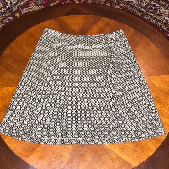 J Jill Geometric A Line Skirt SP - Picture 1 of 6